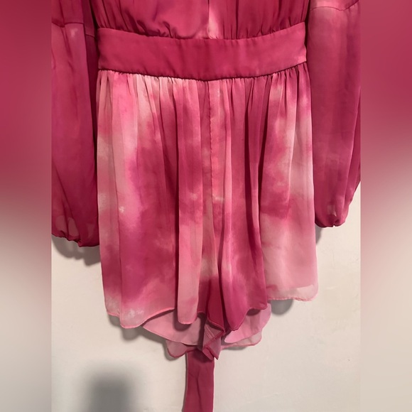 Toccin x RTR Pink Tie Dye Romper Sz 12 - Picture 5 of 10